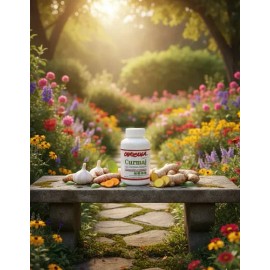 Ajo, Cúrcuma Y Jengibre / Curmaj Cahuenga 90 Caps. 550mg C/u