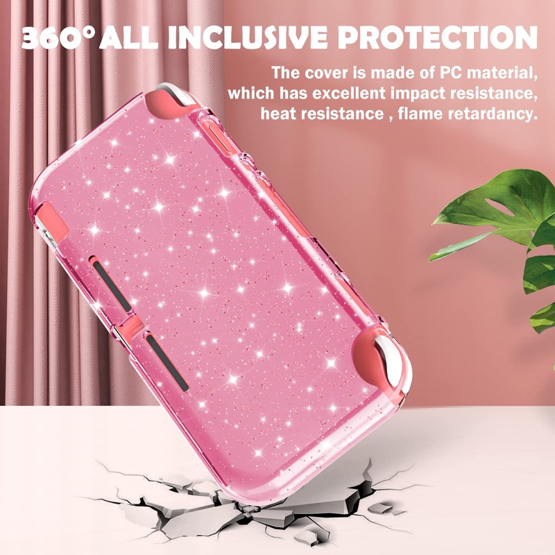 DLseego Case Compatible with Switch Lite 2019, TPU Protective Case