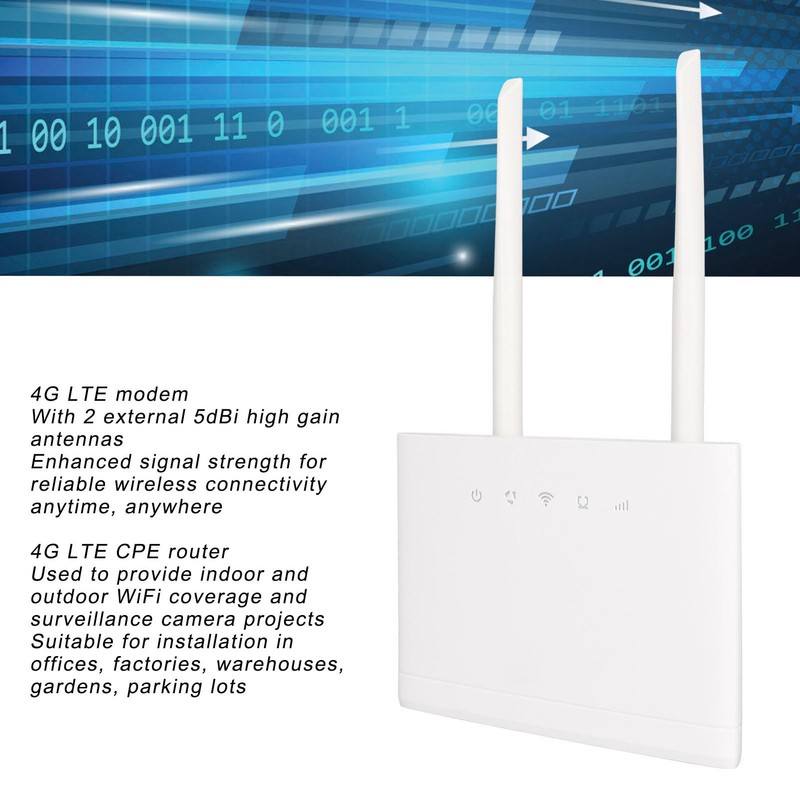 R311 Pro 4G LTE CPE WiFi Router 300Mbps Support 32