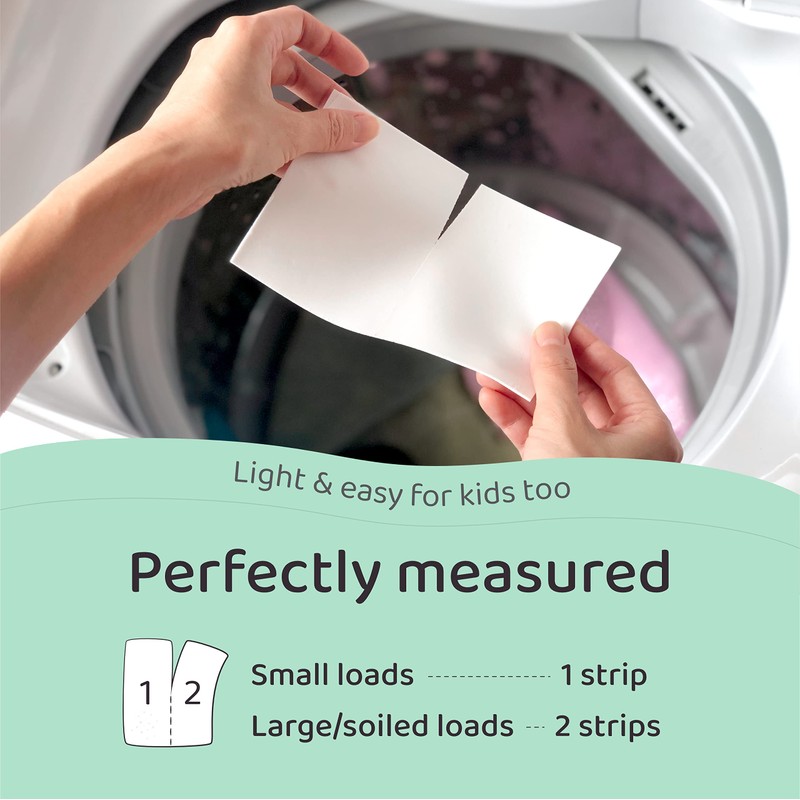 LAZY COCONUTS Laundry Detergent Sheets - Sulfate-free, Gentle - For