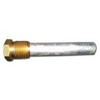 Complete Zinc Pencil Anode with Brass Plug 1 inch NPT x 14 inches