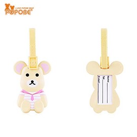 POPOBE 3 inch Luggage Tag - Kuma Sailor Bear (Girl)