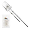 Novelty Place 100pcs 5mm White LED Diode Lights - Super