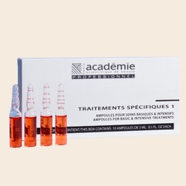 Academy Tretement Specifique Iris Zinc Oily Skin Sebum Control Ampoule 2mlx10ea / 아카데미 트레뜨망 스페시피끄 아이리스 징크 지성 피부 피지조절 앰플 2mlx10ea