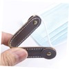 SAFIGLE 5pcs Ear Protective Mask Hook Extension Strap Leather Ear