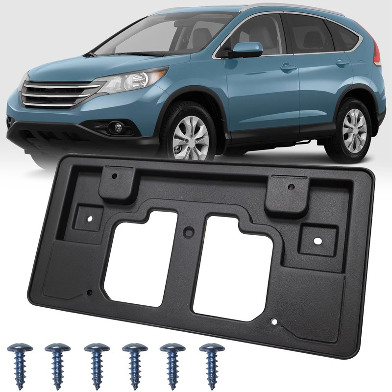 GZVKE Front License Plate Frame Tag Holder Mounting Bracket Fits