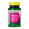 Spring Valley Biotin + Keratin Tablets – Extra Strength 10,000 mcg, 60 Count – Supports Healthy Hair Growth, Strong Nails, and Radiant Skin