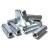 NIDAYE 50 Packs 1/4"-20 UNC Threaded Hex Rod Coupling Nuts,