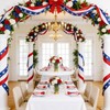 2 Pack 2x20 FT 4th of July Decorations Bunting Flags