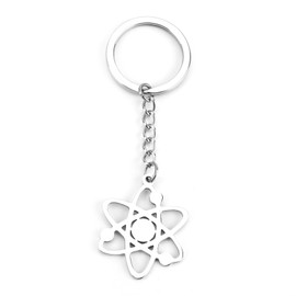 Stainless Steel Hexagram Keyring for Women,Unique Gift for Her,Creative Star Pendant Bag Charm,Beautiful Keychain for Women Birthday,Unique Keyring with Star Pendant,Meaningful Gift for Teachers
