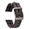JWNSPA Two Piece Quick Release Ballistic Ribbed Nylon Watch Strap,18/20/22