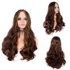 Women's front lace wig long wave front lace wig free