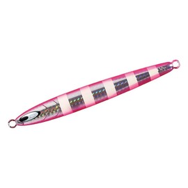 Daiwa Tachio Mirrored Fangs Jig Semi-Long 5.6 oz (160 g) Parallel Holo Shadow Pink Zebra Lure