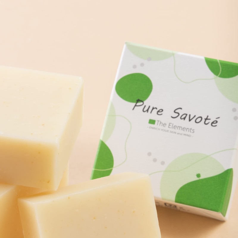 The Elements Pure Sabote (Quatrefoil Clover Formulated Facial Cleanser Soap)