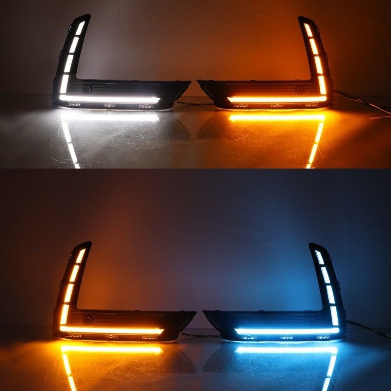 For Honda CR-V CRV 2023-2025 2pcs LED Fog Lamp Daytime
