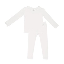 KYTE BABY Toddler Pajama Set - Pjs for Toddlers Made of Soft Rayon Made From Bamboo Material, (3T, Cloud)