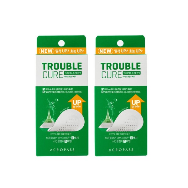 1+1 Acropass Trouble Cure 6 Patches (2 Boxes) / 1+1