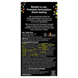 Voost Energy Orange and Mango Effervescent Tablets 40 Pack