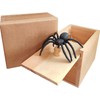 AHCAI Rubber Spider Prank Surprise Box，Handcrafted Wooden Surprise Box, Fun