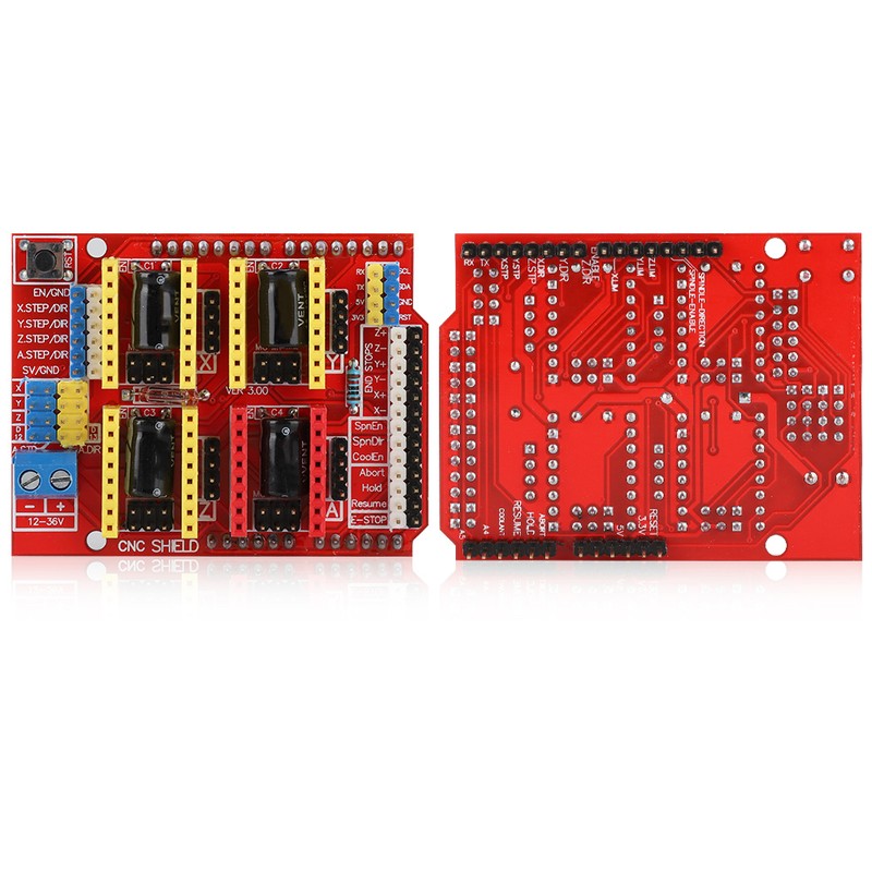 Witbot CNC Shield Expansion Board+drv8825 Stepper Motor Driver+Heat Sink for