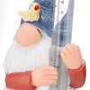 Relaxdays Gnome Rain Gauge Weather-Resistant Analogue Rain Indicator 18 x