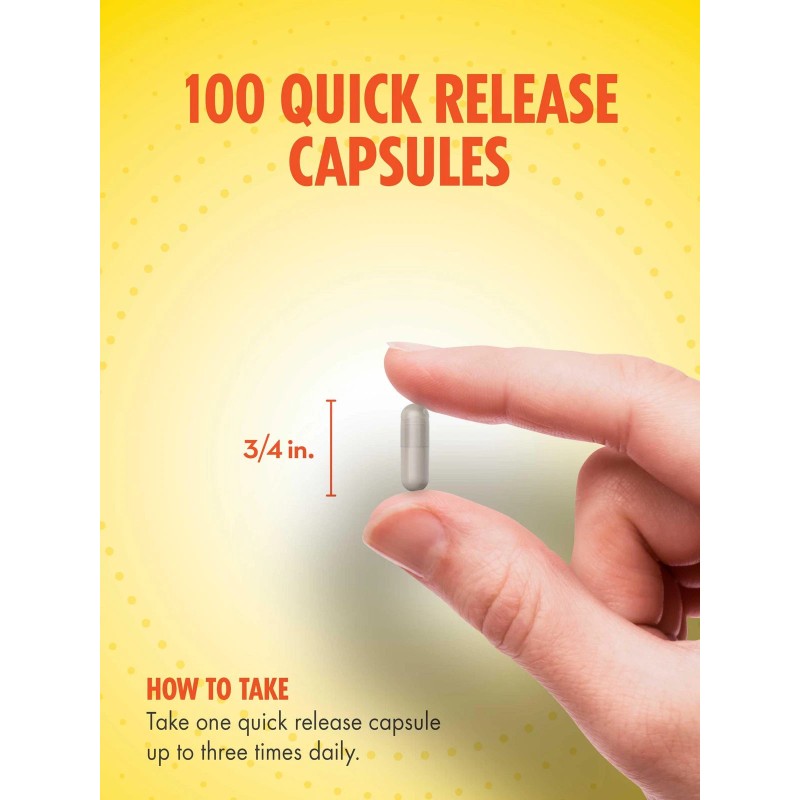 Saw Palmetto 1200mg for Men | 100 Quick Release Capsules