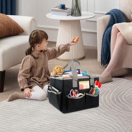 Craft Organizer Tote Bag | Craft Storage Organizer - Arts and Crafts Organizer, Craft Organizers, Art Storage Organizer, Large Capacity, Multi-Purpose for Art, Craft