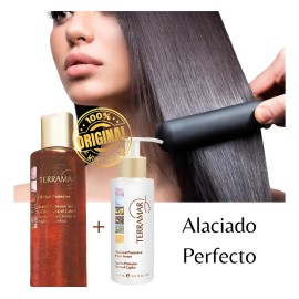 Duo Protector De Calor Y Color Terramar Termal + Oleo