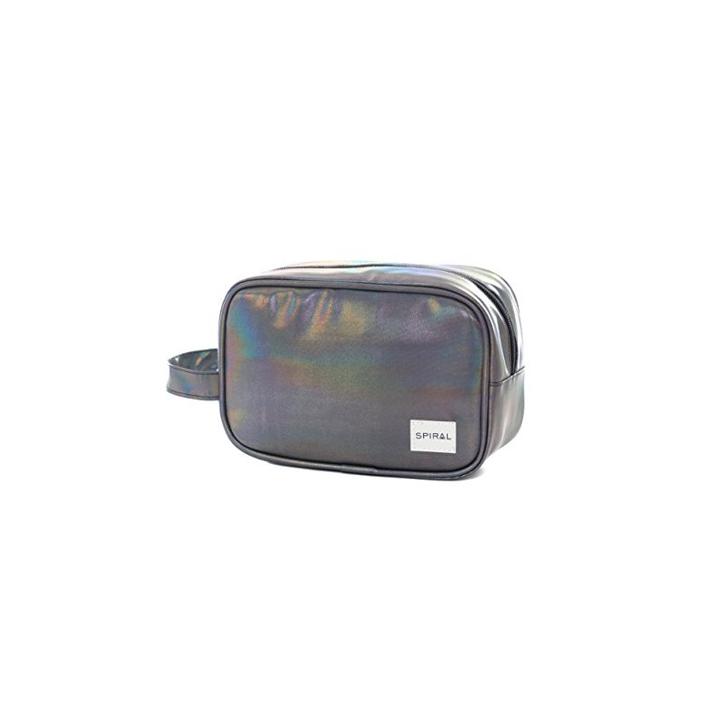 Spiral Unisex's Portland Make Up Wash Bag, Chrome Rave, One