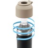 Kakusee LL-07 Plastic Bottle Holder, Vacuum Double Stainless Steel, 16.9