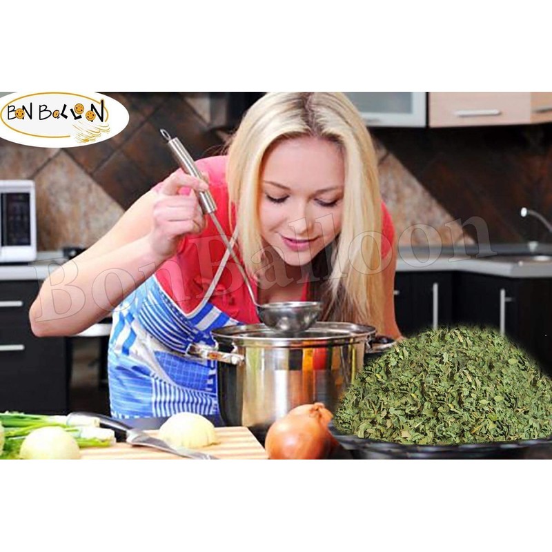 bonballoon Egyptian Spinach Dried Molokhia Molocheya Mulukhiyah for Cooking ملوخية
