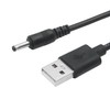 2Pcs USB to DC 3.5mm x 1.35mm Power Cord 3FT,