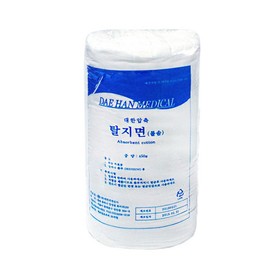 Daehan Wijae Roll Cotton 450g Roll Cotton Roll Type Cotton / 대한위재 롤솜 450g 롤탈지면 롤타입 솜
