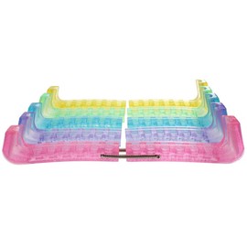 Ice Skate Guards - Blue Glitter