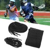 String Lacrosse Mesh Kit,Durable Nylon Lacrosse Mesh Piece Woven Stringing