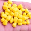 YATROUYS 100pcs Fake Corn Soft Bait Fishing Lure Silicone Simulation