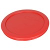 Pyrex 7201-PC 4-Cup Red Food Storage Replacement Lid (4-Pack) -