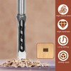 kimllier 7Pcs Square Hole Drill Bit, Stainless Steel Sharp Durable