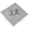 BORITAR Elephant Baby Security Blanket Soft Minky Dot Fabric Lovey