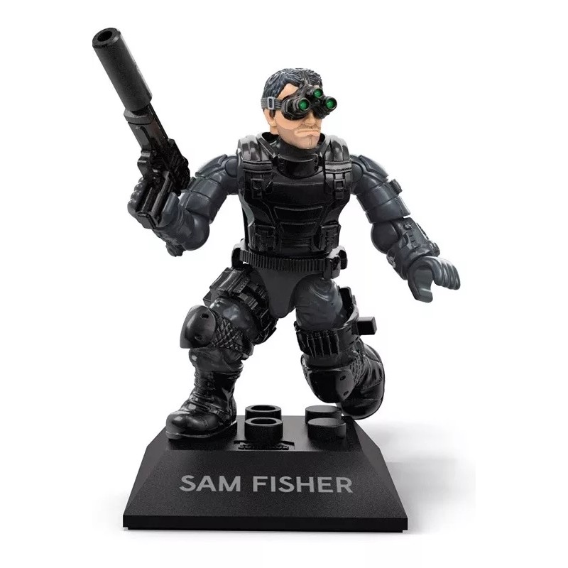Mega Construx Black Series Tom Clancy's Sam Fisher Figura De