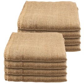 SOUJAP 8 Pack 40 x 24 Inch Burlap Bags, Large Burlap Potato Race Bags Sacks for Gardening, Planting, Growing