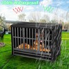 38 Inch Heavy Duty Dog Crate Covers Durable 600D Polyester