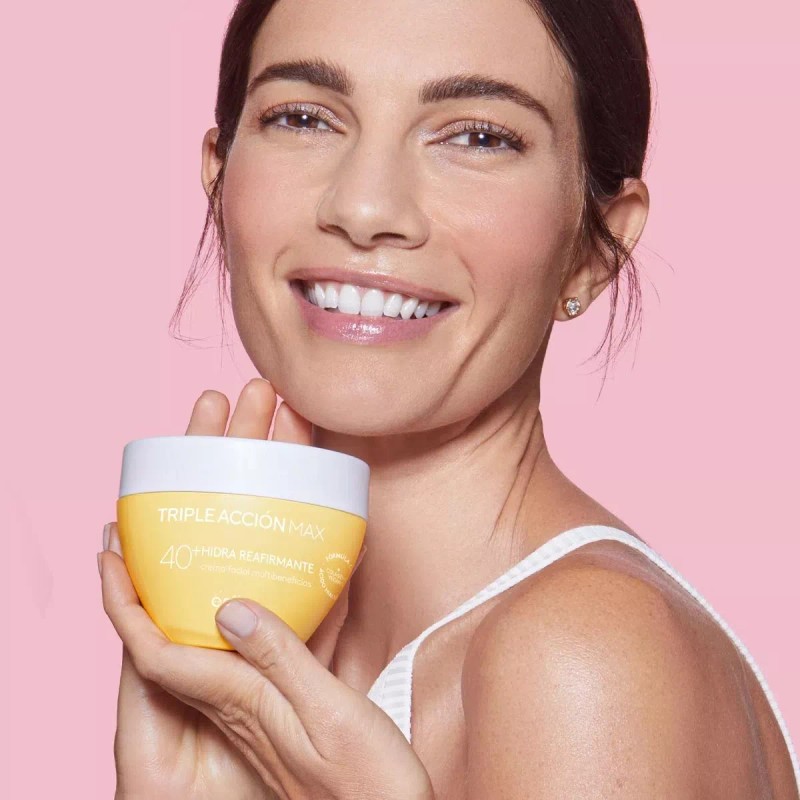 Ésika Triple Acción Max 40+ Hidra Reafirmante 200g Ésika