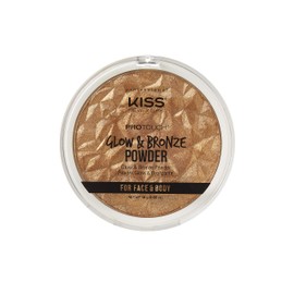 KISS NEW YORK Pro Touch Glow & Bronze Powder for Face & Body- KPBP02 (Powder-Deep)