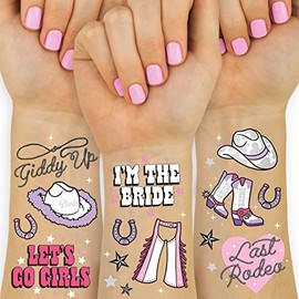 xo, Fetti Tatuajes de Bachelorette Last Rodeo – 48 estilos de purpurina | Decoración de despedida de soltera, regalo de dama de honor, regalo de novia + suministros de despedida de soltera