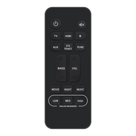 VINABTY RC1251 RC-1251 Remote Control Replacement for DENON Soundbar DHT-S217 DHTS217 DHT-S218 DHTS218 Remote Controller