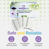 Self-Closing Electrical Wall Outlet Covers for Baby Proofing, Premium Plastic,
