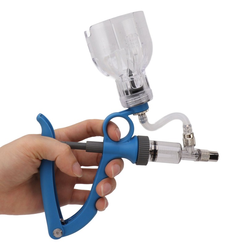 0.5ml‑6ml Livestock Syringe Adjustable Continuous Vaccine Livestock Syringe for Cattle