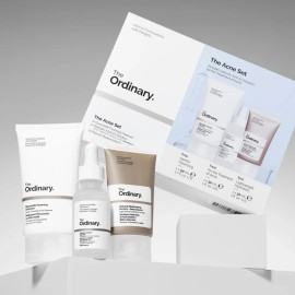 The Ordinary Acne Set 3 Productos con Ácido Salicílico Glucoside Limpiador e Hidratante