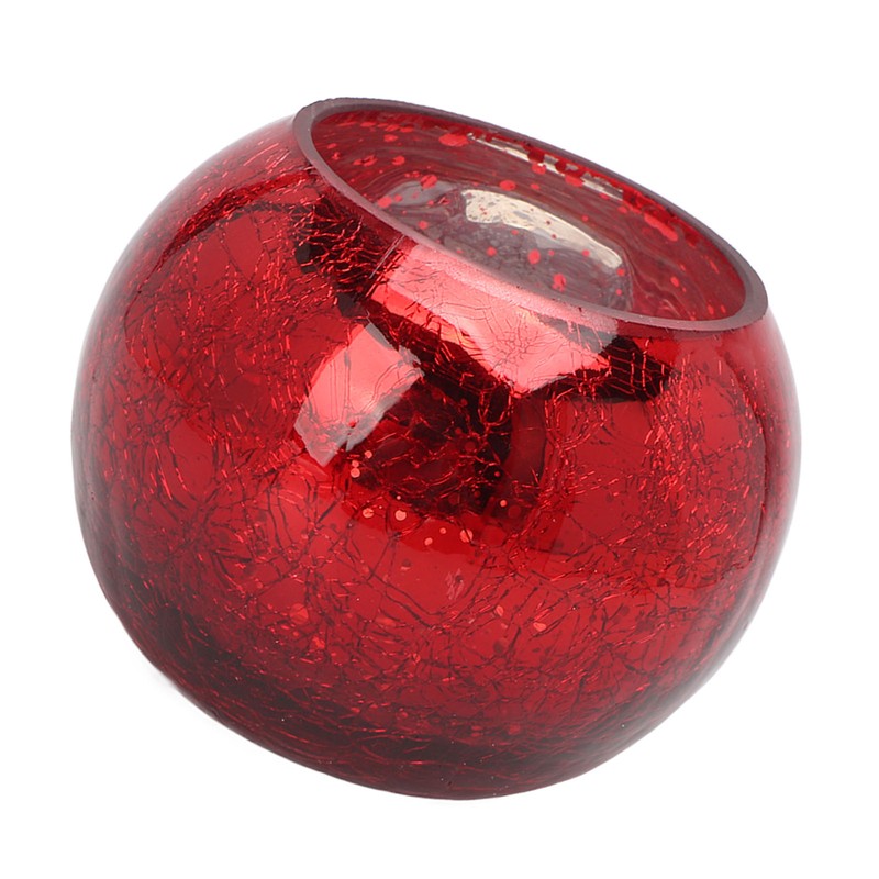 Round Glass Candle Holder Glass Tealight Votive Holder for Wedding